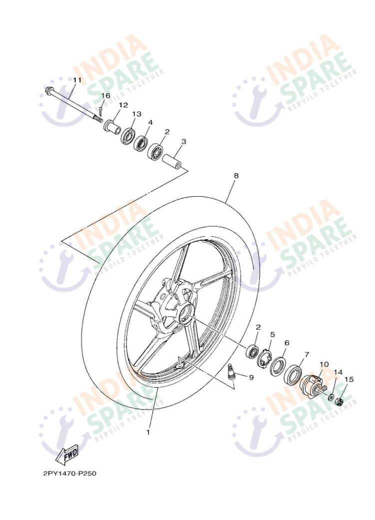 FRONT WHEEL